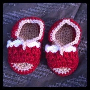 Baby Crochet Crib Shoes